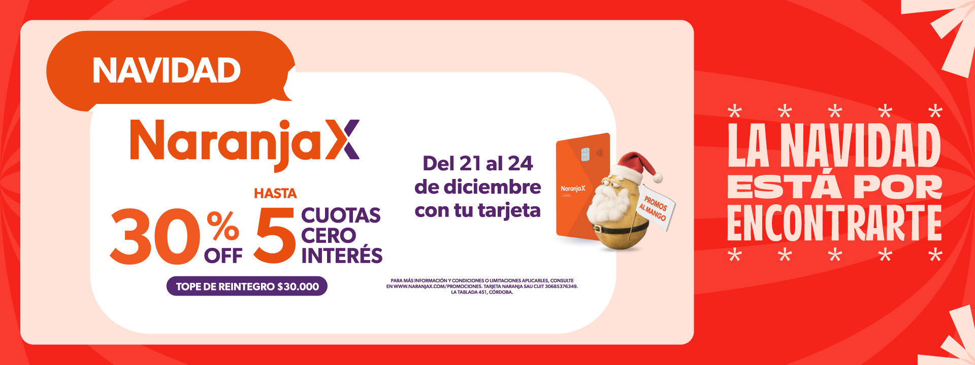 Naranja X_Slide Desktop 1920x720